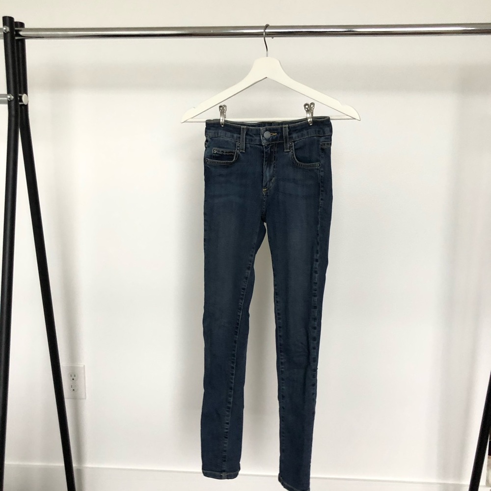 Skinny mid rise jeans